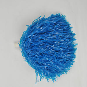 High Quality Youth Blue and <strong>Red</strong> Cheer Costume Accessory Cheerleaders <strong>Pompoms</strong> for Party Dance Sports - Product Image 6