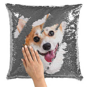 Funda de almohada reversible con estampado de sublimación, cubierta de cojín con estampado de calor, <span class=keywords><strong>45x45</strong></span>, novedad - Product Image 3
