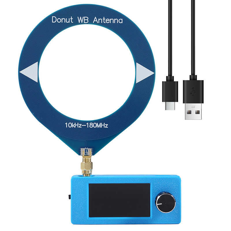 Macchina blu scuro + antenna a ciambella + USB