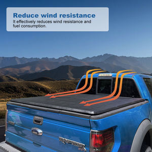 Vinyle souple à trois plis pour <span class=keywords><strong>Chevrolet</strong></span> <span class=keywords><strong>Silverado</strong></span> / GMC Sierra 1500 2500 HD 3500 HD 1988-2006, plateau de 6'6' (78') pour pick-up, accessoires extérieurs - Product Image 4