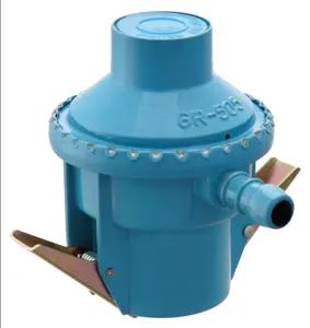 Gas low pressure regulator with single clip & ISO9001-2008