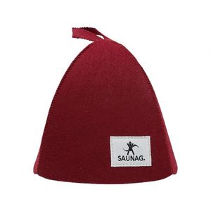 Chapeau de sauna en feutre de laine écologique en tissu polyester GRS chaud de 2mm - Product Image 1