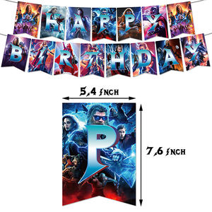 Juego de Decoración de Fiesta de Cumpleaños con Temática de Thor de <span class=keywords><strong>Marvel</strong></span>, con Globos y Artículos de Decoración para Fiestas Infantiles - Product Image 2