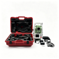 Estación Total Usada de Calidad Lei TS-Series Geosystems, Modelo Lei TS09, con Alcance de 3500m para Topografía y Software Integrado