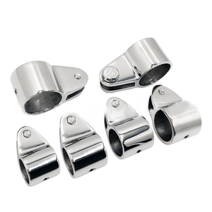 Matériel de bateau de haute qualité raccord matériel marin miroir poli en acier inoxydable 316 Tube coulissant accessoire Bimini - Product Image 1