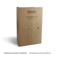 Tablier multifonctionnel en tissu Oxford pour l'horticulture avec doublure imperméable et grande capacité pour sac à outils de jardinage
