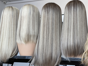 2025 Cuticule Alignée Cheveux Européens Ombre Couleur 18 Pouces Balayage Couleur Avec Le Plus Petit Noeud Pour Les Femmes Blanches - Product Image 5