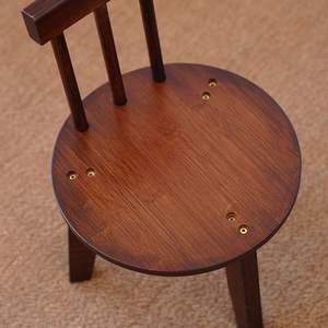 Tabouret rond électrique moderne et simple pour la maison, utilisation enfant, matériau du panneau durable, design minimaliste, meubles de salon - Product Image 2