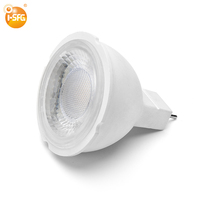 Lampe LED moderne, source de lumière de plafond sans scintillement, projecteur MR16 6000K 5W ROHS, luxe domestique, AC/DC 12V, alliage d'aluminium