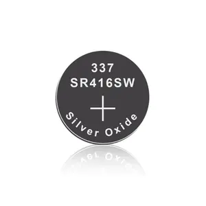 High Quality 1.55V 337 SR416SW Silver Oxide Button Cell Battery for Watch,electric toys