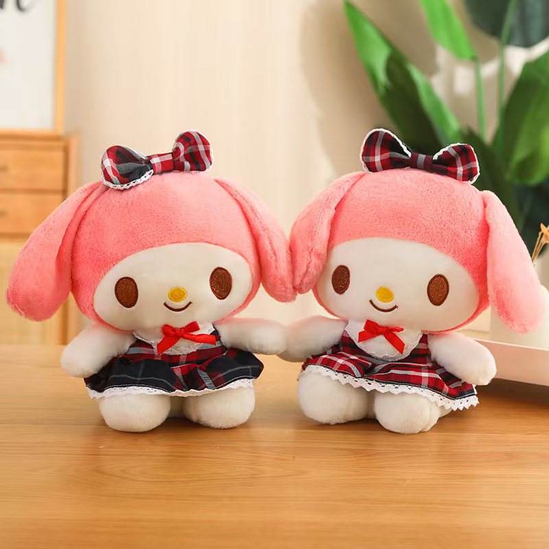 Mélodie de jupe à carreaux de 10 pouces