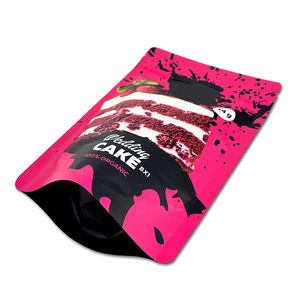 Bolsa de embalaje impresa personalizada de pie ziplock 12x20 bolsa de mylar 7g 14g - Product Image 3