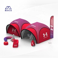 Tente Pop-Up avec impression de Logo personnalisé, auvent de belvédère de fête, publicité, événement promotionnel