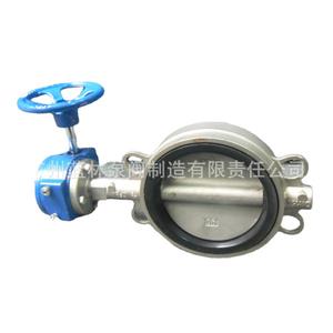 Manual Cast Steel <b>PTFE</b>-Lined Wafer Butterfly Valve D371F46-16C D341F46-16C Stainless Steel <b>PTFE</b>-Lined Flange Butterfly Valve Oil - Product Image 1