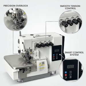 Máquina de Coser Overlock Computarizada de Alta Velocidad, Totalmente Automática, Mecatrónica - Product Image 2