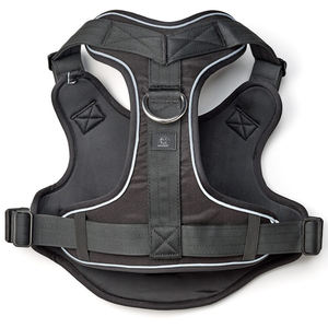 Tali anjing mewah padat taktis dapat diatur, dengan pegangan klip depan/belakang rompi tugas berat reflektif untuk anjing sedang - Product Image 2