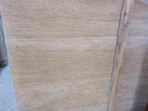 Dalles de pierre de travertin blanc de qualité supérieure carrelage en marbre naturel pour revêtement de sol salle de bain projet de décoration de cuisine - Product Image 3