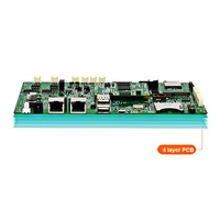 Sistema integrado de placa base para dispositivos de transferencia de datos, miniplaca base Android 9,0 Linux i.MX8M para la industria