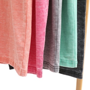 T-shirt da donna taglie forti Unisex personalizzate da uomo oversize t-shirt da uomo rosa lavata in stile Vintage con pesi massimi acidi per donna uomo - Product Image 5