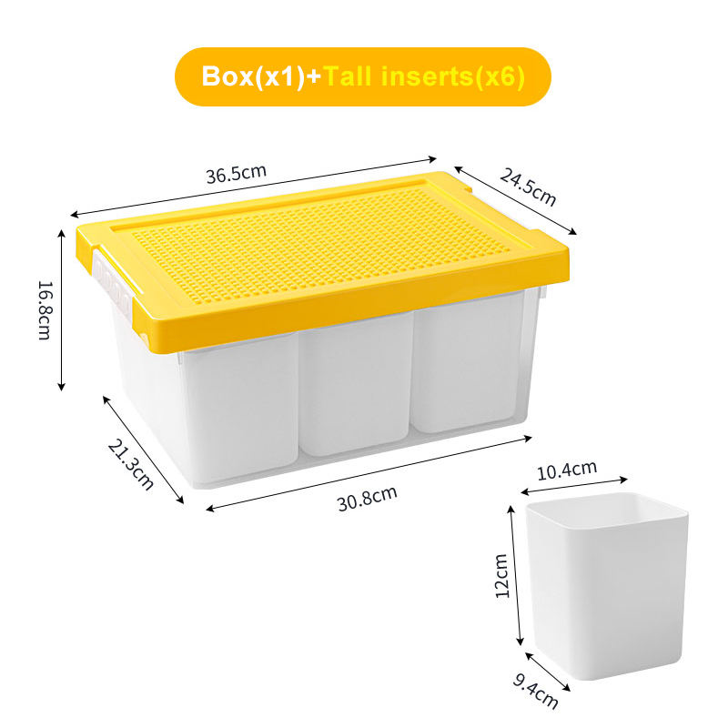 Juego de ladrillos-amarillo