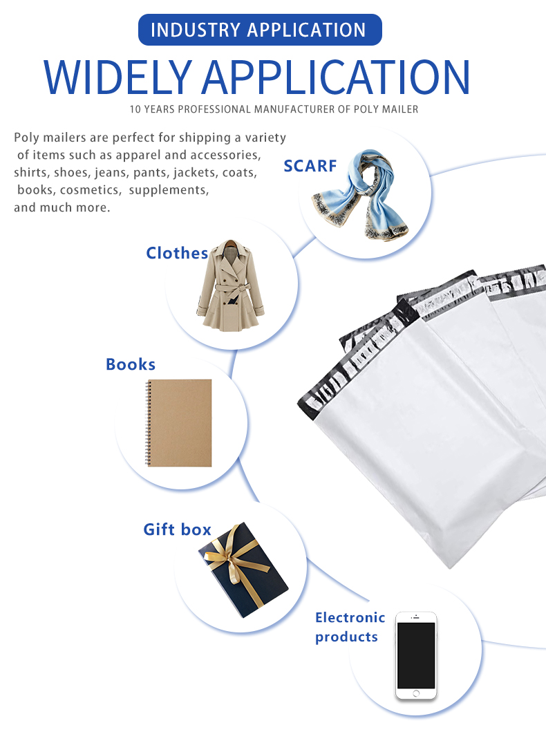 Recyclable Express Packaging Bags, Bubble Mailers CompostableCourier, Self Adhesive Mailing Bags