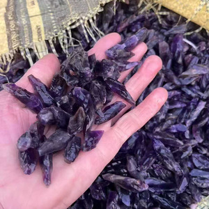 Vente en gros de pierres brutes d'améthyste naturelle de haute qualité, cristal brut d'améthyste rêve, pierres de petite taille pour la décoration intérieure - Product Image 1