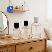 Produsen Botol Parfum Kaca Kosong Mewah Gaochuang 30ml 50ml 100ml Grosir Semprotan Atomizer Bentuk Silinder