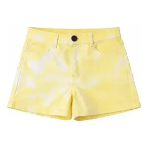 Bermuda in denim elasticizzato da ragazza Adrenaline, vita media, casual, traspirante, in tessuto intrecciato, lunghezza media - Product Image 4