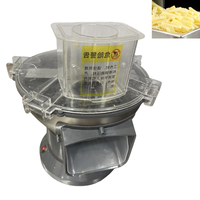 Automatische golvende mes aardappel snijmachine voor het efficiënt maken van gegolfde frietjes