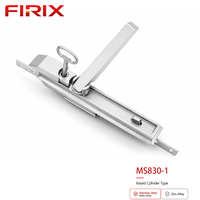 MS830-1 Cylindre à goupilles de verrouillage à tige en acier inoxydable |   Loquet de meuble multipoints antivol étanche à clé