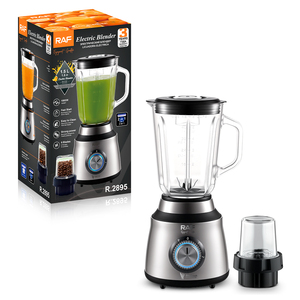 Mixeur Électrique RAF 1000W, Bol en Verre 1,5L, 6 Lames, Haute Vitesse 45000 tr/min, Machine à Smoothies et <span class=keywords><strong>Broyeur</strong></span>, Appareil de Cuisine R.2895 - Product Image 4