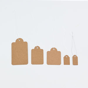 Aanpasbare luxe geprägte kraftpapier hangtags voor hoogwaardige brillen en premium sieraden met een elegante uitstraling - Product Image 6