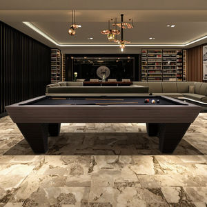 <span class=keywords><strong>Table</strong></span> <span class=keywords><strong>de</strong></span> <span class=keywords><strong>billard</strong></span> <span class=keywords><strong>de</strong></span> luxe moderne <span class=keywords><strong>de</strong></span> qualité tournoi <span class=keywords><strong>multi</strong></span>-<span class=keywords><strong>jeux</strong></span>, tailles 6 pieds et 9 pieds, avec coussins en ardoise élégants, poches en cuir <span class=keywords><strong>de</strong></span> laine, personnalisable - Product Image 3