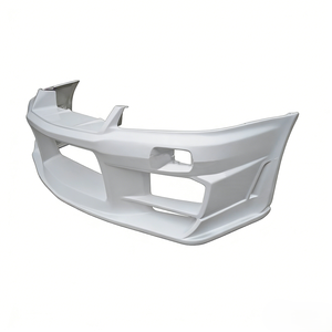 Paragolpes Delantero de Fibra de Vidrio DO LUCK con Recortes para Faros Antiniebla para Skyline R34 GTR 1999-2002, Fácil Instalación - Product Image 5
