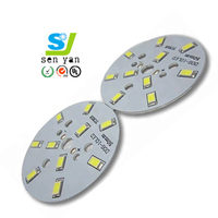 Assemblage de circuits imprimés MCPCB en aluminium sur mesure avec LED SMD, épaisseur 1,6 mm, délai de livraison rapide