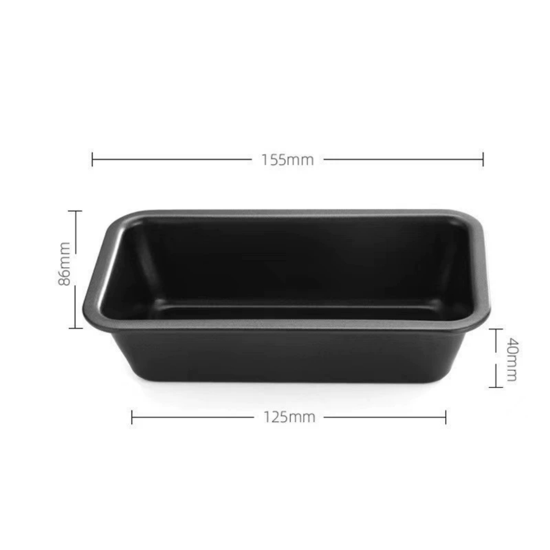 Rectangulaire noir-6''