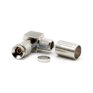 DIN 1.0-2.3 Connector for Belden 4855R Male Crimp 1.0 2.3 RF Coaxial Connector