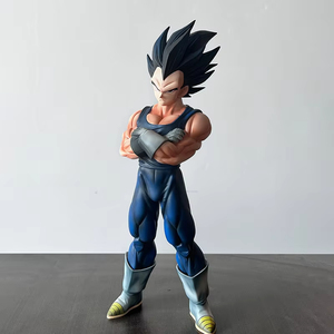 Figura de Anime de PVC de 28CM YJ DRAGON BAII <span class=keywords><strong>Majin</strong></span> <span class=keywords><strong>Vegeta</strong></span> con Cabeza Reemplazable, Modelo Super Saiyan, Figura de Manga, Estatua, Juguete - Product Image 3