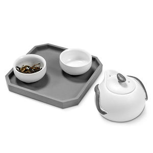 Bandeja de hormigón real Cemento para mesa de té - Product Image 2