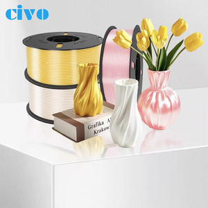 Filament PLA+ soyeux <span class=keywords><strong>CIVO</strong></span> 1 kg 1,75 mm, couleur riche et lisse, texture brillante, sans obstruction, matériau d'impression 3D - Product Image 1