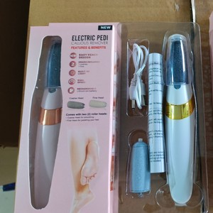 Lima e Raspa Elettrica Ricaricabile USB per Piedi con Logo Personalizzato, Rimuovi Calli e Pelle Morta per Pedicure Professionale - Product Image 5