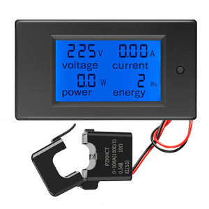 Peacefair PZEM-061 80-260V 100A 4in1 Volt Meter AC kỹ thuật số năng lượng Meter hiện tại bảng điều chỉnh điện áp Meter wattmeter chia CT - Product Image 1