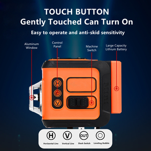 4X360 Laser Chéo Cấp 4D Tự San Lấp Mặt Bằng Bốn Mặt Phẳng Cân Bằng Và Căn Chỉnh Công Cụ Laser Chùm Màu Xanh Lá Cây Để Xây Dựng - Product Image 4