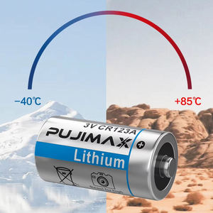 Baterai Lithium Silinder Non-Rechargeable PUJIMAX High Performance 1 Pcs 1500mAh CR123A 3V untuk Kamera dan Senter - Product Image 4