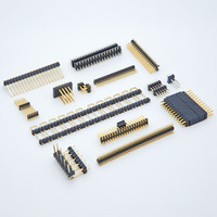 Conector USB Soulin Personalizado de 1-40 Pines, Paso de 2.54mm, Cobre, Una o Dos Filas, Conector de Placa PCB, Clasificación IP67, 3.0 Amperios, Macho, de Fábrica