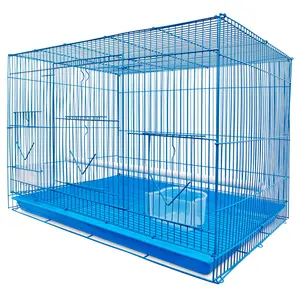 Cage à oiseaux personnalisée de bonne qualité en chine, grandes boîtes à pigeons fantaisie en métal et en plastique pour oiseaux