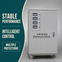 Stabilisateur automatique triphasé industriel haute précision, régulateur de tension SJW Servo pour équipement de machine CNC