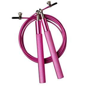 Cordon de saut à la corde réglable en aluminium pour fitness, avec logo personnalisé gratuit, modèle 2025 – Idéal pour le CrossFit - Product Image 5