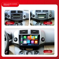 Radio de Coche con Sistema Android para Toyota RAV4 2007-2012, Reproductor Multimedia de 9 Pulgadas con Carplay, Estéreo para Coche 2Din, Autoradio con Navegación GPS
