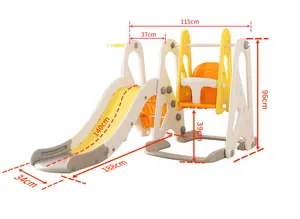 ABST Kids Play Area Cheap Attractive Children Colorful Indoor Playground Equipment Climbing Ladder Good Quality Slide